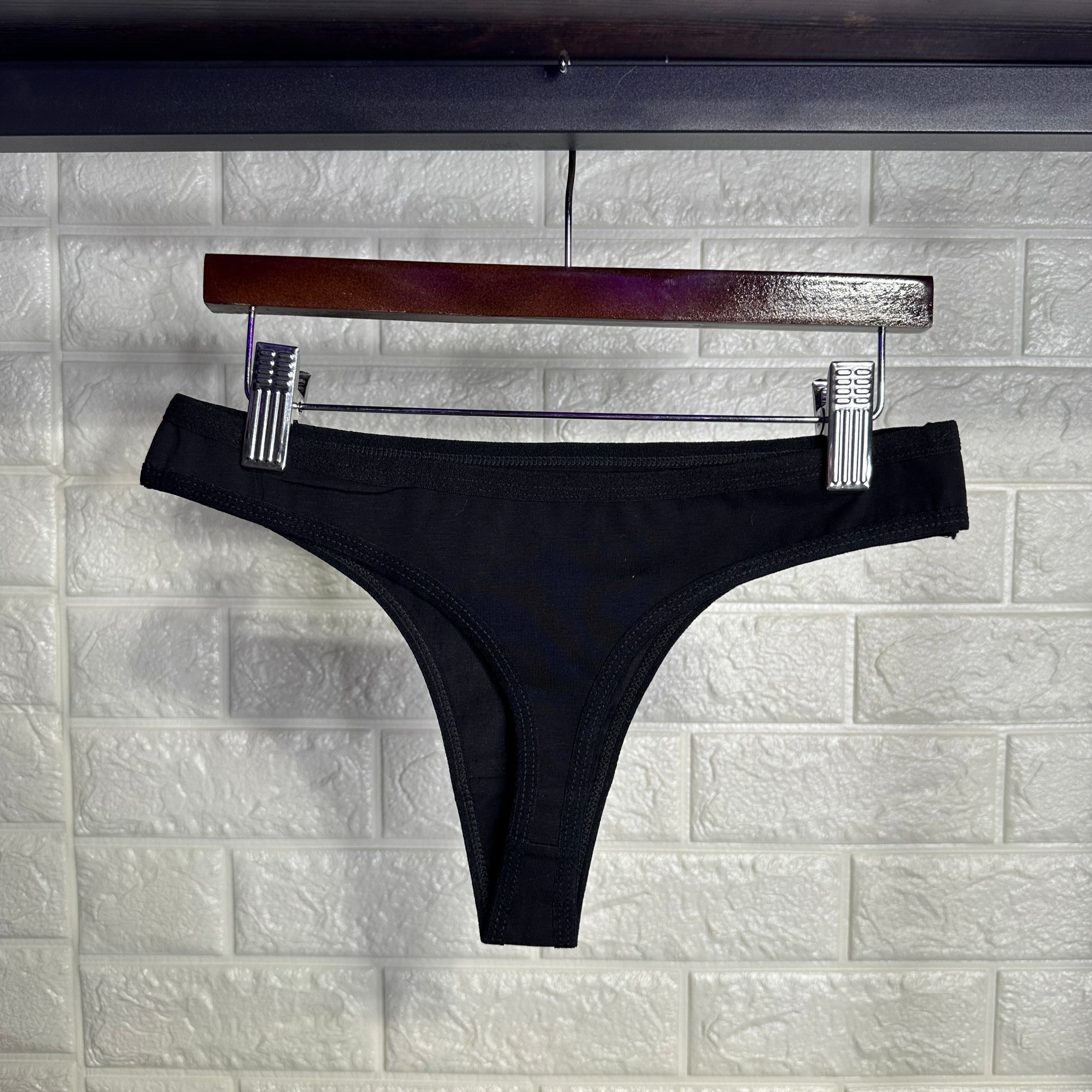 Lucky Charm Cotton Thong Panties